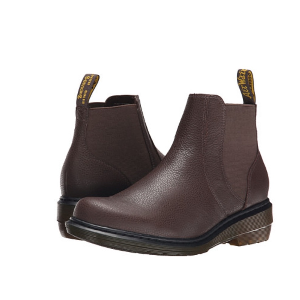 Dr.Martens Pamela Chelsea boot in rich brown 6